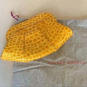 Lauren Merkin crocodile clutch